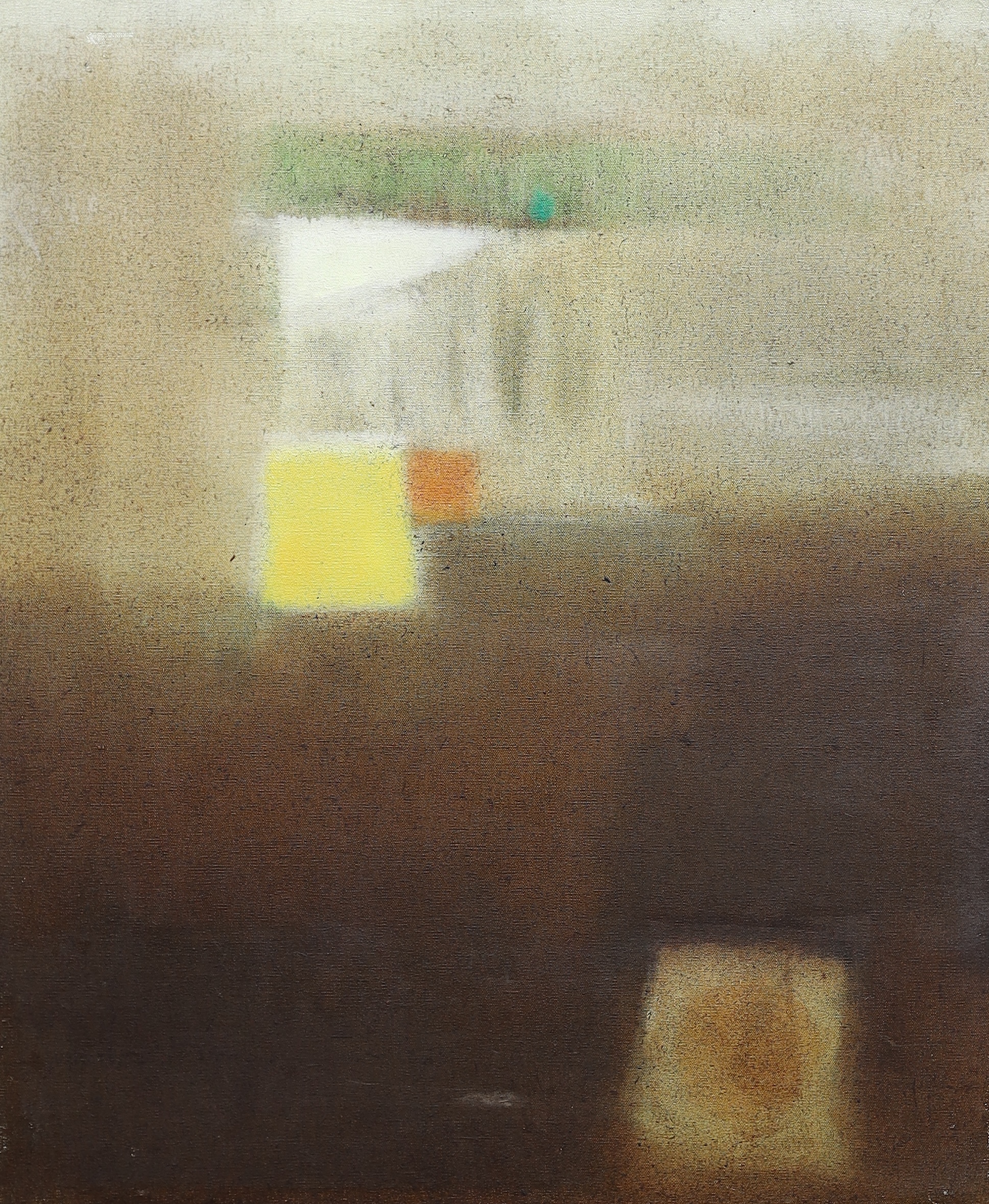 Nareen Nath (Indian, b.1937), Untitled, oil on canvas, 64 x 54cm